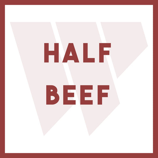Half Beef (270-360 lbs)
